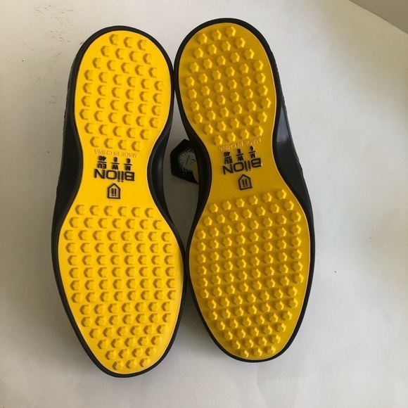 Biion Men's Black The Classics Oxford Golf Slip On Shoes Size M6/W8/EU40 - Picture 9 of 12